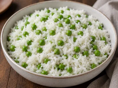 Rice with Grean Pease