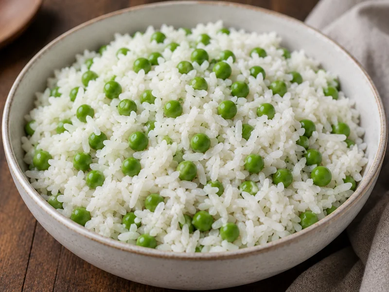 Rice with Grean Pease